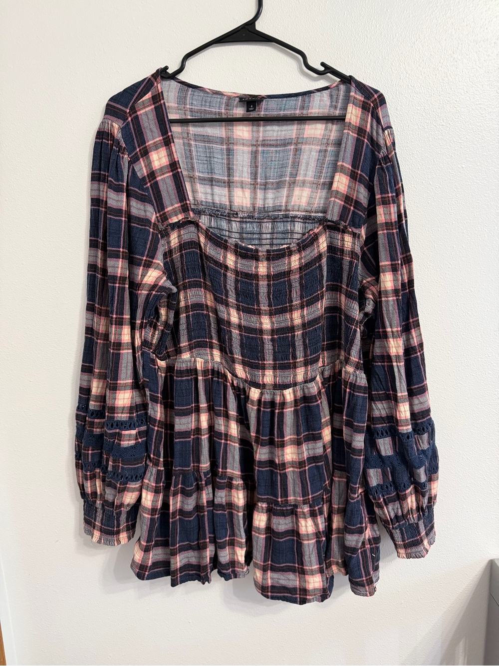 Torrid Plaid Blouse - Picture 2 of 9